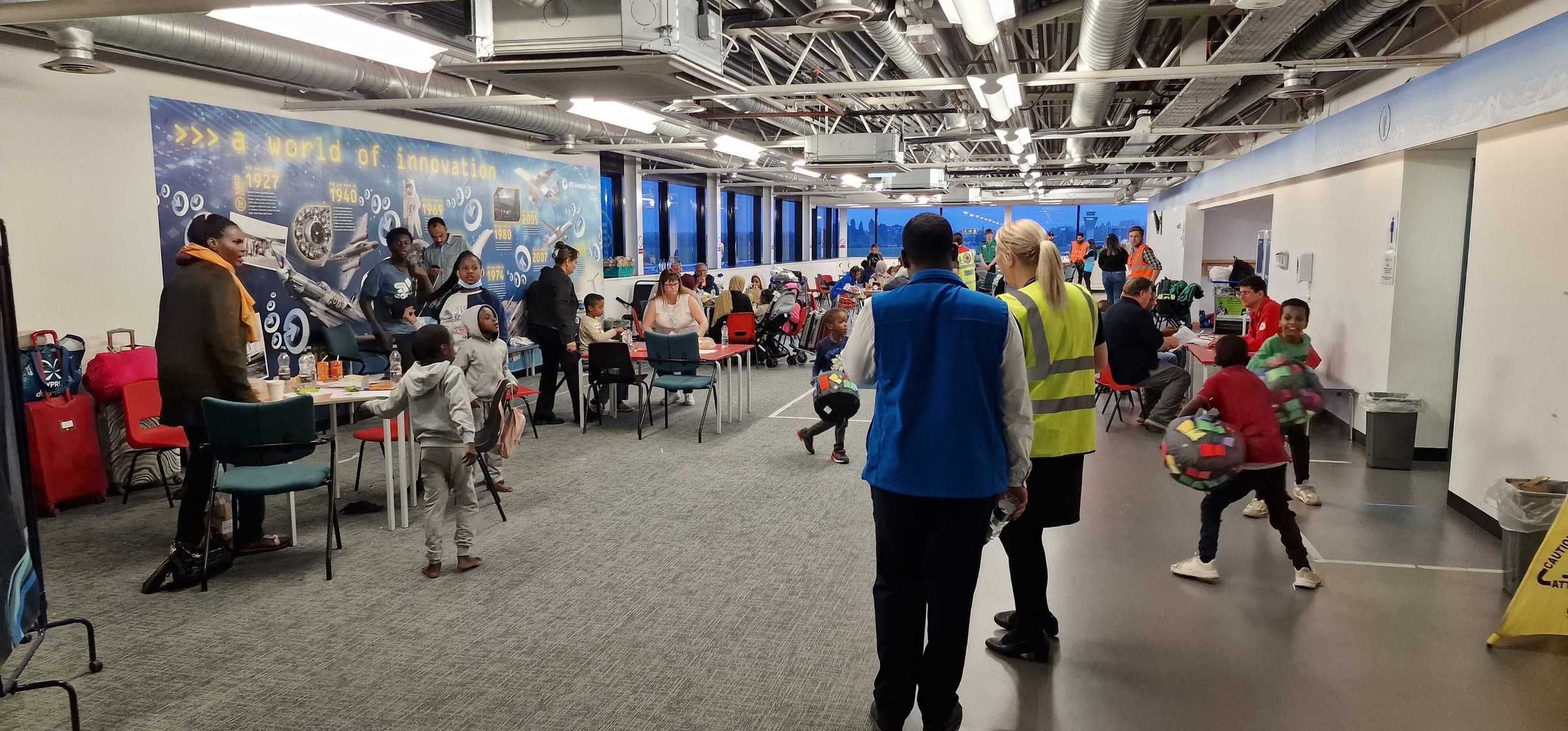 BHX -Evacuees reception area at BHX Airport (2).jpeg